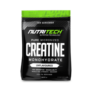 Nutritech Creatine Monohydrate 500g – 100 Servings