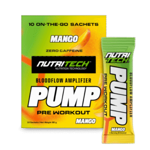 Nutritech Pump Pre-Workout Sachets – 10 Sachets